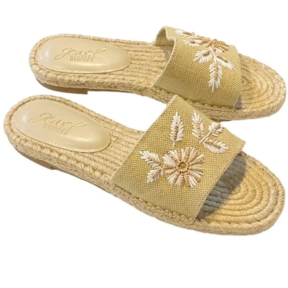BADGLEY MISCHKA Jewel Kyrene Espadrille Sandals